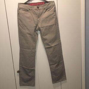 Unionbay Men’s Chino Khaki 32Wx32L Straight Pants